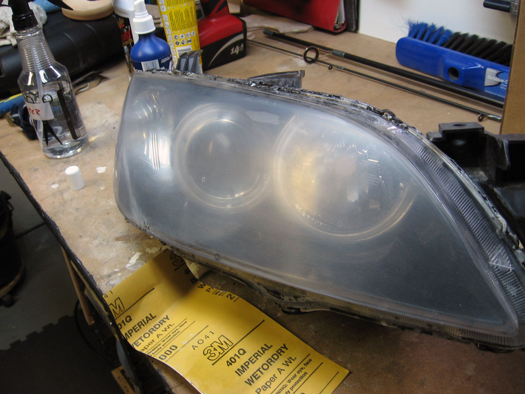 HOW TO Refinish Your Headlights.